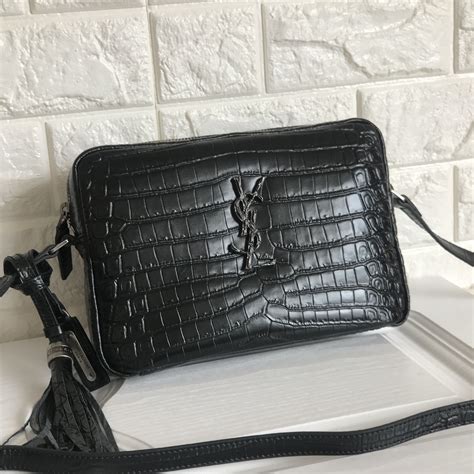 ysl bag croc|ysl crocodile crossbody bag.